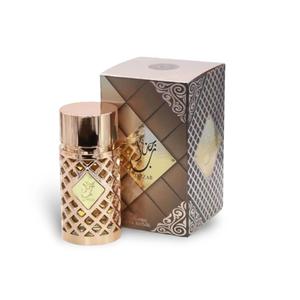 Jazzab Gold 100ML Eau De Parfum by Ard Al Zaafaran - Exotic Rose Woods & Spices, Captivating Oriental Fragrance for Women