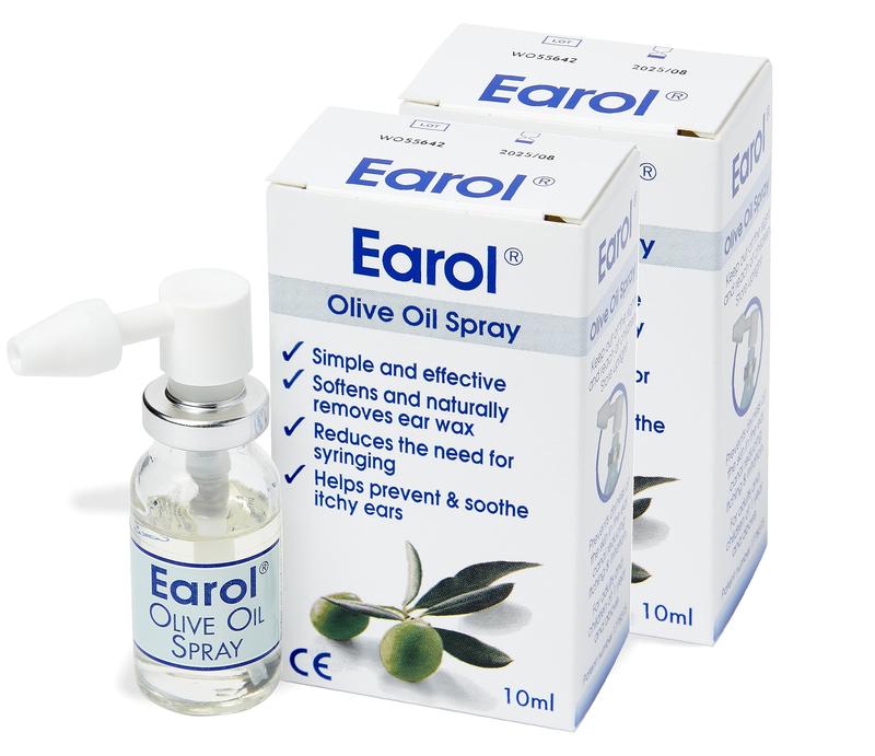 Earol | Olive Oil Ear Wax Removal Spray | Clinically Proven | Reduces ...