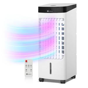 4 Litre Air Cooler PureMate Portable Evaporative Cooler with 3 Fan Speed Remote