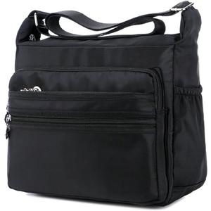 Women's Multi-Pocket Casual Crossbody Handbags Waterproof Shoulder Nylon Bags