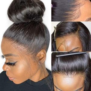 Bling Hair 360 Lace Front Wigs Human Hair Pre Plucked Straight Wigs for Women Straight 360 Full Lace Frontal Wigs Human Hair Lace Front Wigs Human Hair Pre Plucked Pre Bleached Straight Lace Front Wigs Human Hair