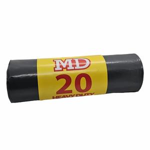 400 Heavy Duty Bins,Campaign, Large Strong MD20 Brand Refuse Sacks (20pcs x 20 Rolls) Size-70x83cm, Leakage, Black Bin Bags, Business and Home, Thick, Strong, Household Pack Plastic