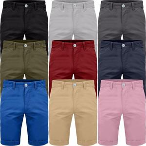Mens Chino Shorts Casual Super Stretch Cotton Cargo Combat Relaxed Fit Half Pant Summer Jeans Menswear Pocket Spandex