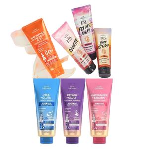 Luxe Organix Serum Lotion 350ml  Perfume Body Lotion with SPF 50 200ml  Moisture Spf50