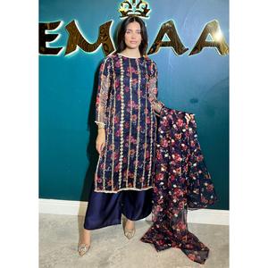 HK269 Zarifa - Readymade Organza Suit