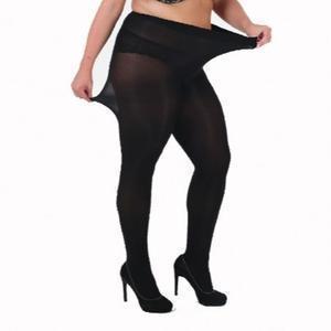 Italian 90 Denier Opaque Curvy Plus Size Tights (6 Colours / Sizes up to 5XL) Made In Italy  (The Perfect Tights For The Fuller Figure) Womenswear Flat Comfort Fit Lady Women