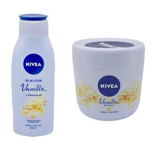 Nivea Vanilla Body cream Tub - Nivea Vanilla 400ml - Normal to dry skin