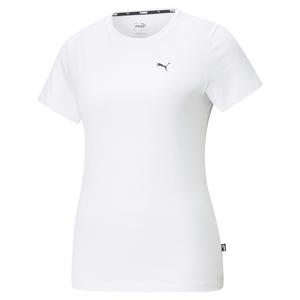 PUMA Womens Essentials Small Logo T-Shirt Top