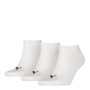 PUMA Unisex Plain Sneaker Trainer Socks 3 Pack