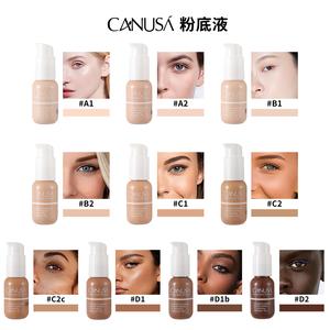 Canusa Soft Matte Finish Liquid Foundation, Lightweight, Naturally Flawless Face Makeup for Combination & Oily Skin, Longwear Full Coverage with Matte Finish, 1.0 Oz | 30ML Concealer Smooth Cosmetic
