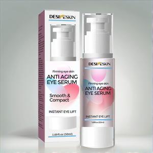 DesireSkin Anti-Ageing Eye Serum– Reduces Puffiness, Dark Circles & Fine Lines | Gentle Skincare for All Skin Types | Hydrating, Firming, and Soothing Eye Treatment