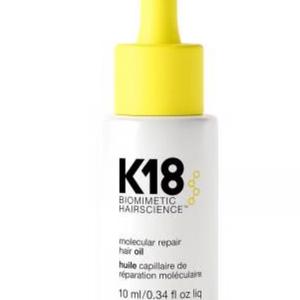K18 Molecular Repair Hair Oil Mini - Smooth + Repair Damaged Hair 10ml
