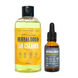 Itchy Ear Cleaning Complete Kit | Natural Ear Cleaner & Ear Soothing Tonic For Dogs & Cats