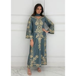 HK273 Riya - Grey Linen Oufit