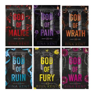 Legacy Of Gods Series by Rina Kent - 6 Book Bundle - Paperbacks