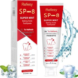 SP-8 Super Probiotic Toothpaste, Cooling Mint Flavor, Freshens Breath SP-6,SP-10,Sp-6,SP-10,sp-6,sp-10