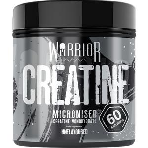 Warrior Pure Creatine Monohydrate Powder - 300g - Unflavoured- Easy Dissolve - (Not Creatine Gummies or Creatine Tablets) - Recommended for both Women and Men
