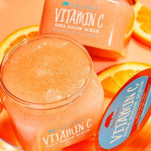 Tree Hut Vitamin C Shea Sugar Scrub, 510g | 18 oz - Ultra Hydrating and Exfoliating Scrub for Nourishing Essential Body Care Gentle Exfoliate Skin Repair. Moisturizing Scrub