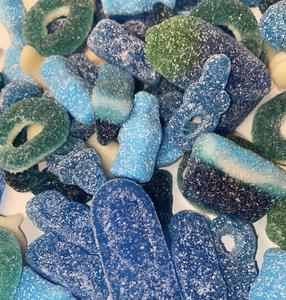 Fizzy Blue Mix Candy/Sweets Big Bag 1KG