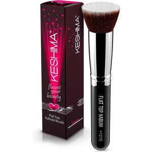 Foundation Brush- Premium Makeup Brush for Liquid Foundation, Cream, and Powder - Buffing, Blending Brush, Face Brush Black 1 Count (Pack Of 1)