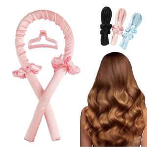 Silk Heatless Hair Curler Heatless Curls Overnight No Heat Hair Curling Styling Tools For Overnight Blowout