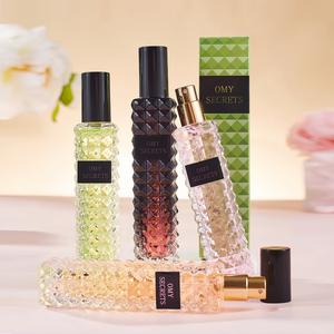4pcs/Set Women's Perfume Set with Long-Lasting Musk & Amber Scent, Floral and Oriental Notes，Pefect for Date