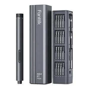 Fanttik E1 Max 3.7V Mini Electric Screwdriver, Precision Electric Screwdriver, 50-in-1 Magnetic Bits, Max 3 N.m, Magnetic Storage, 5/32''Hex, Repair Tool Set for Phone Camera Laptop Watch mini  electric