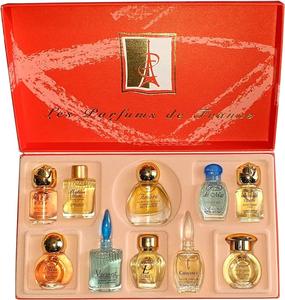 Charrier Parfums Gift Box - 10 Luxurious Eaux de Parfume Sets - 52.7 ml / 1.78 FL.Oz  Birthday Gift