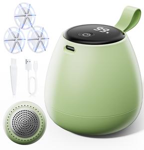 Gift Professional Electric Ball Remover with 3-Blade Head and LED Screen - Multi-Purpose Clothing, Carpet and Plush Toy Ball Remover - Portable and Fast-Charging - Home Essentials