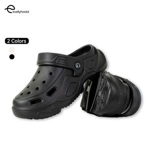 EVELLYHOOTD Summer Sandals Anti-slip Water Beach Swimming Slippers Chunky Soft EVA Rubber Comfy Clogs Sandals Breathable Hole Fashion Soft Cloud Slide Home Outdoor Slippers