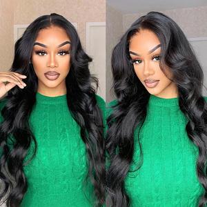 13x4 13x6 HD Lace Frontal Human Hair Wigs For Black Women 28 30 36 Inch Brazilian Body Wave HD Transparent Lace Closure Wigs 180% Density Glueless