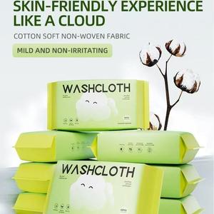 Large pack Thickened Pure Cotton Disposable Face Towels with Pearl Pattern for Beauty Salon Makeup Removal Skincare Comfort Gentle Facial Decorative Personal towel Daily