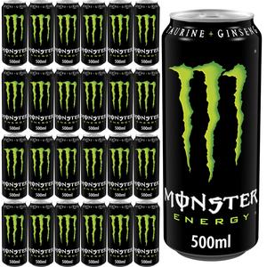 Monster Energy Original Flavour Drink Sport Beverage 500ML - Pack of 24