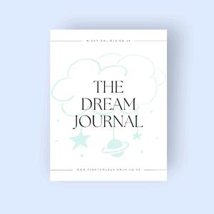 Dream Journal, Dream Prompts, 30 Day comb bound Journal