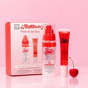 oui cherie prep & set duo - ultra-gripping primer & hydrating seting mist box set - the beauty crop