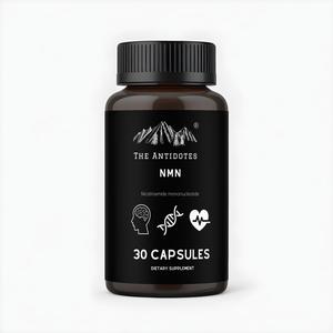 The Antidotes Pure NMN & Black Pepper | Boost NAD+ for Energy & Longevity