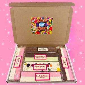 Assorted Nougat Box - Retro Sweets, Chocolate Snack, Throback Candy