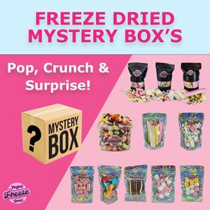 £20 Freeze Dried Mystery Box - Project Freeze Dried | 5 Items - Mega Bundle | Halal Available | Pop Crunch & Surprise! | Candy Sweet freezedried sweet Snack