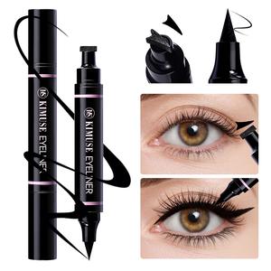 KIMUSE Waterproof Smudge Proof Winged Eyeliner Stamp-2 Eyeliner Pens for Perfect Wing Cat Eye Stamp Eyeliner, Long Lasting Makeup Liquid Eye Liner