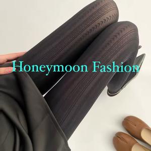 All Season Knit Ribbed Pantyhose for Women - Sexy and Elastic plain casual party night out  Womenswear Comfort Bridal Basic Minimalist multicolour school girls ladies