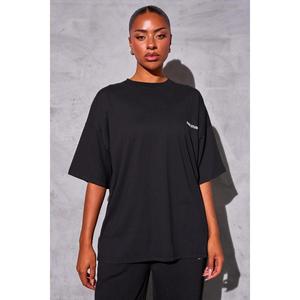 Kaiia Studio Logo Oversized Tee Black