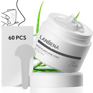 LANBENA Charcoal Blackhead Removal Clay Mask – Deep Pore Cleansing, Minimize Pores & Prevent Acne