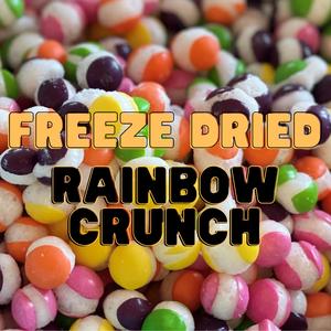 Freeze Dried Rainbow Crunch Multiple options | TheTreatPlug uk | Crunchy Sweets skittles