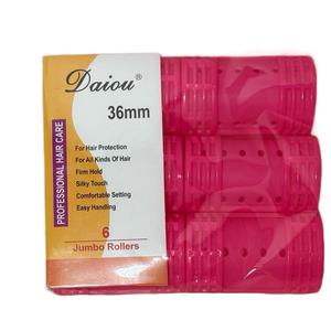 6 Snap On Magnetic Rollers Large Pink Heatless Haircare