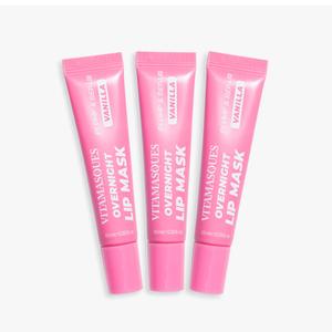 Overnight Lip Balm Mask | Versatile Treatment or On-the-go Hydrating Lip Balm & Lip Care Starter Kit | Vanilla, Shea Butter & Hyaluronic Complex for Plump, Soft and Silky Lips | Made in Korea, Vegan & Cruelty-Free with Jojoba Oil treatments