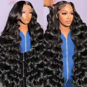 13x6 Lace Front Wigs Human Hair Pre Plucked 180 Density Body Wave Lace Front Wigs Human Hair 13x4 Lace Frontal Glueless Wigs Human Hair Pre Plucked Brazilian Virgin Human Hair Wig for Women
