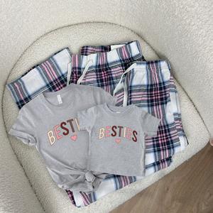 Besties Autumn Garland Matching T-Shirt & Pyjama Sets