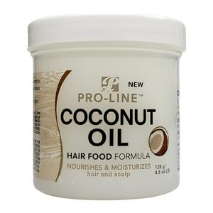 Pro-Line Coconut Oil Hair Food Formula 4.5 Oz Haircare Conditioner Nourishing Hydrate Comfort Moisture
