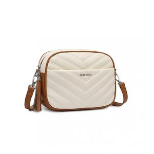 MISS LULU Lightweight Quilted Leather Crossbody Bag (5 Colours)