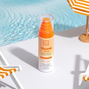 vitamin babe spf 30 setting mist - with stevia leaf extract & vitamin c & e - the beauty crop